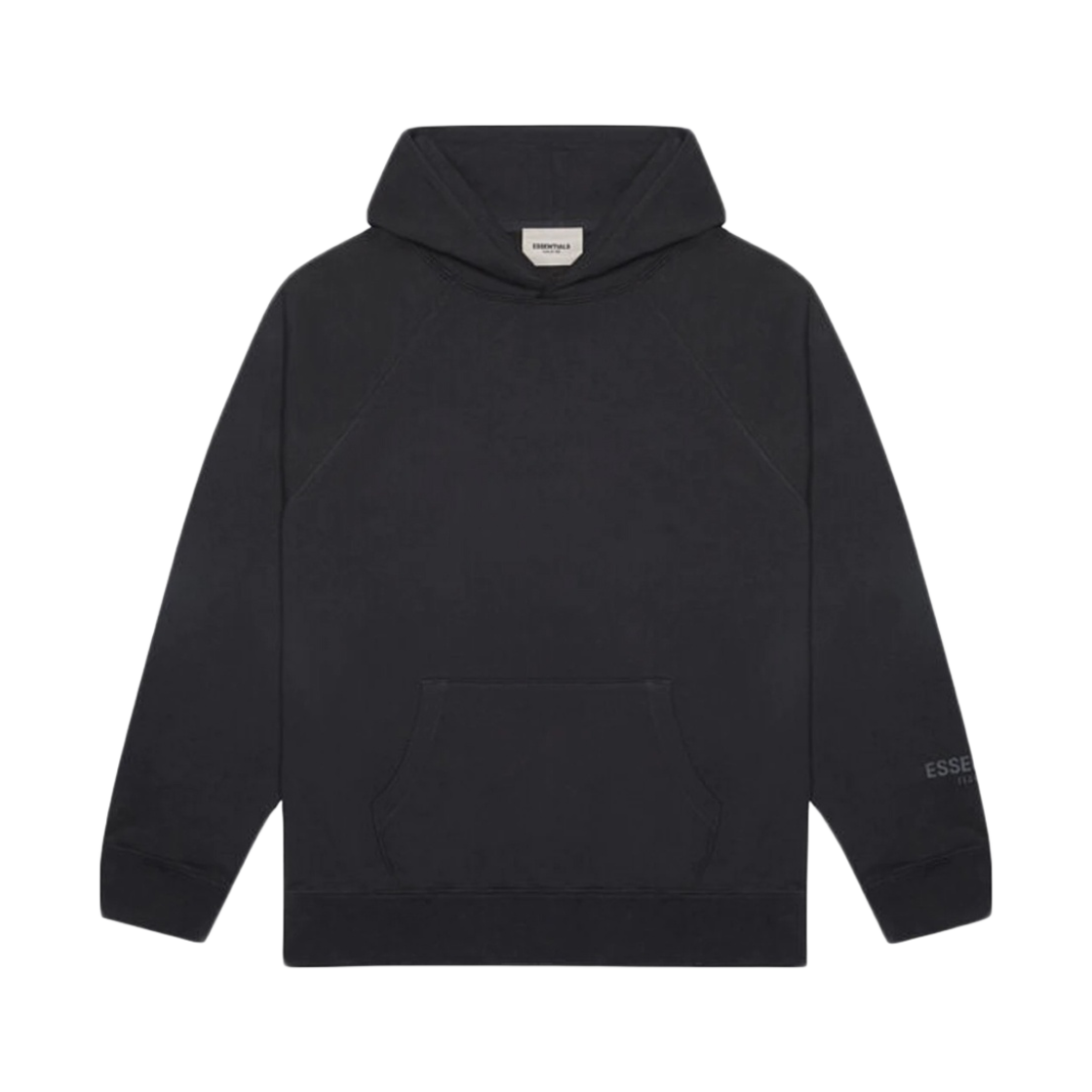 에센셜 코어 풀오버 후드 다크 슬레이트/스트레치 리모/블랙