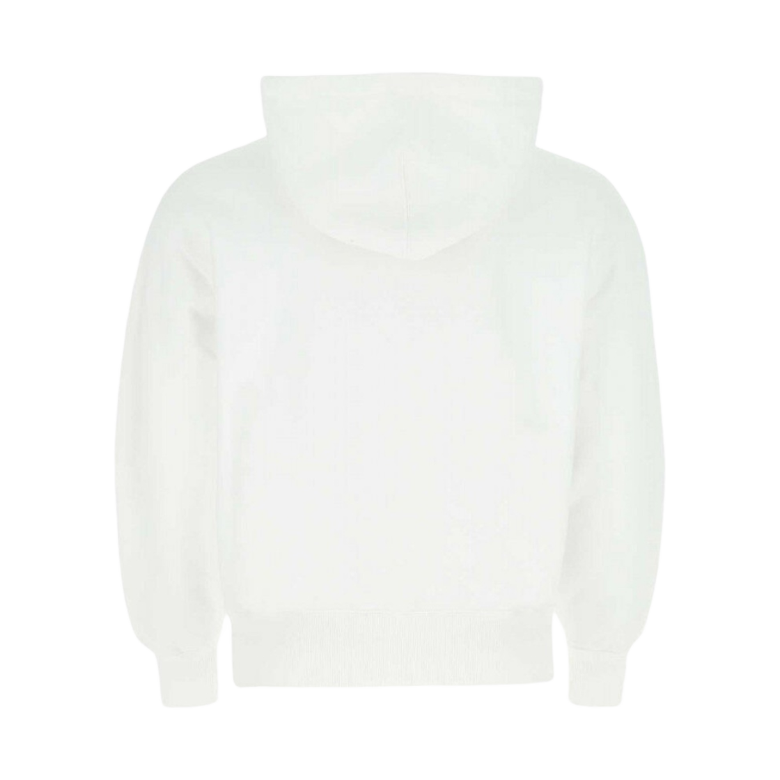 아미 톤온톤 하트 로고 후드 화이트 - 21FW(AMI de Coeur Tone-On-Tone Hoodie White - 21FW) - 2