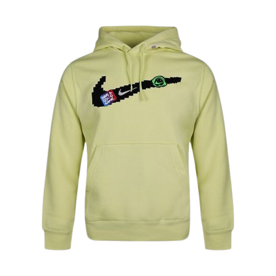 나이키 NSW 클럽 플리스 풀오버 후드 오렌지 시안 - 아시아(Nike NSW Club Fleece Pullover Hoodie Orange Cyan - Asia) - 1