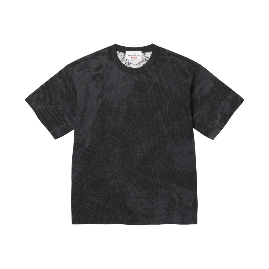 슈프림 x 스톤 아일랜드 숏슬리브 탑 블랙 - 23FW(Supreme x Stone Island S/S Top Black - 23FW)