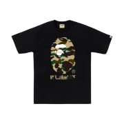 BAPE 1st Camo By Bathing Ape T-Shirt Black Yellow