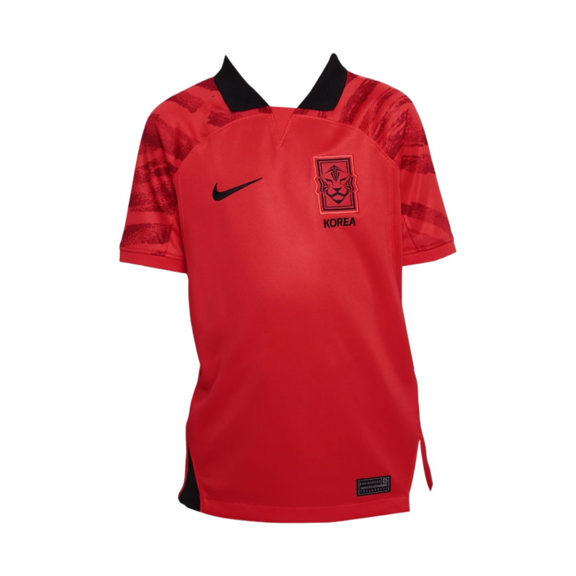 (키즈) 나이키 코리아 2022 드라이핏 스타디움 홈 사커 저지 글로벌 레드 - US/EU (논 마킹 버전)((Kids) Nike Korea 2022 Dri-Fit Stadium Home Soccer Jersey Global Red - US/EU (Non Marking Ver.))