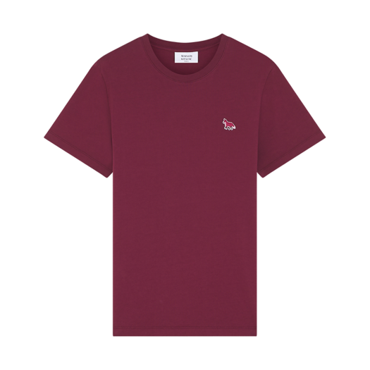 (W) Maison Kitsune Baby Fox Patch Regular T-Shirt Redstar