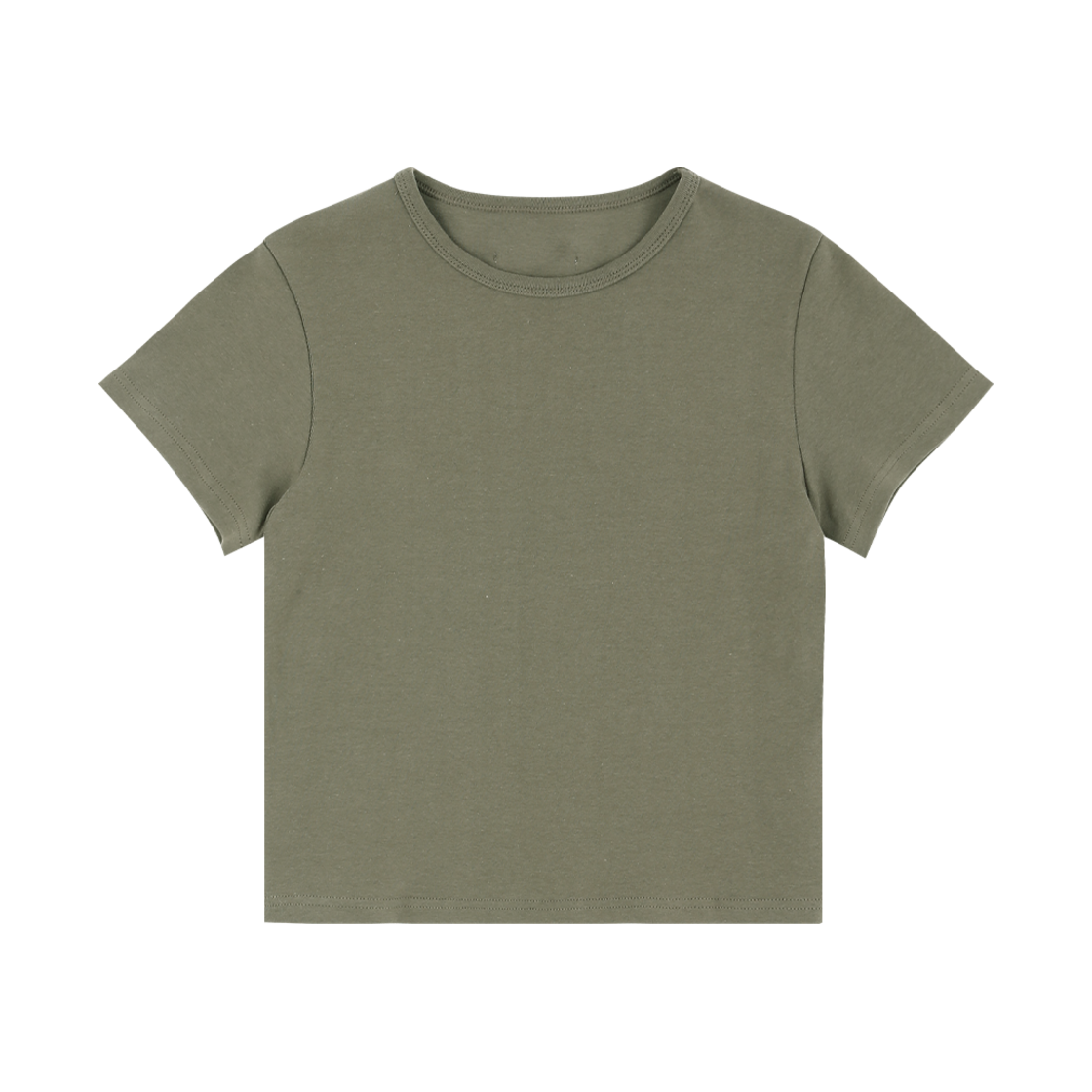 Daily T shirt-kk LAZYZ Daily T Shirt Khaki