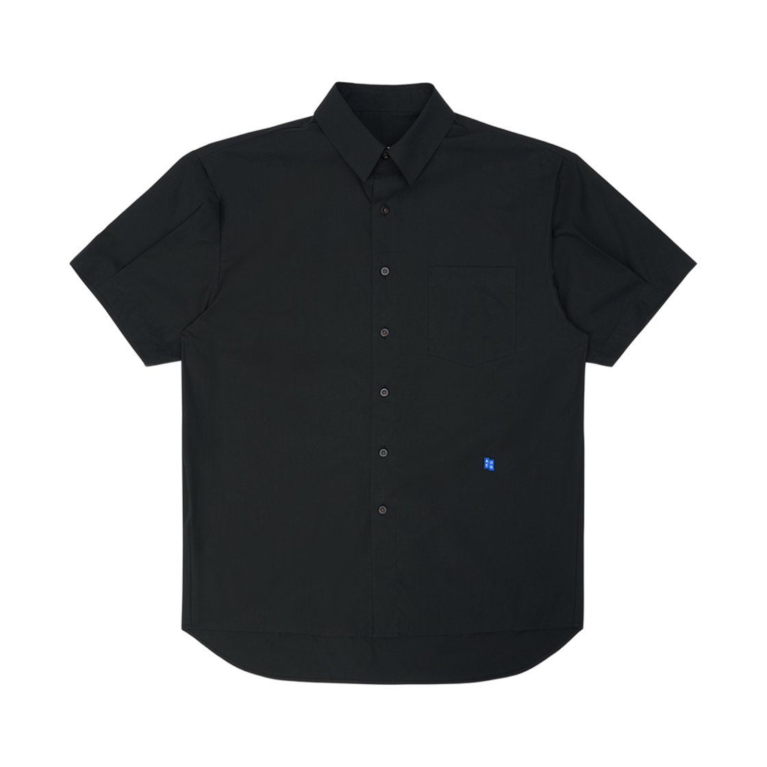 아더에러 시그니피컨트 BL 태그 하프 슬리브 셔츠 01 느와르