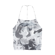 Cotchs Cartoon Girl Sleeveless