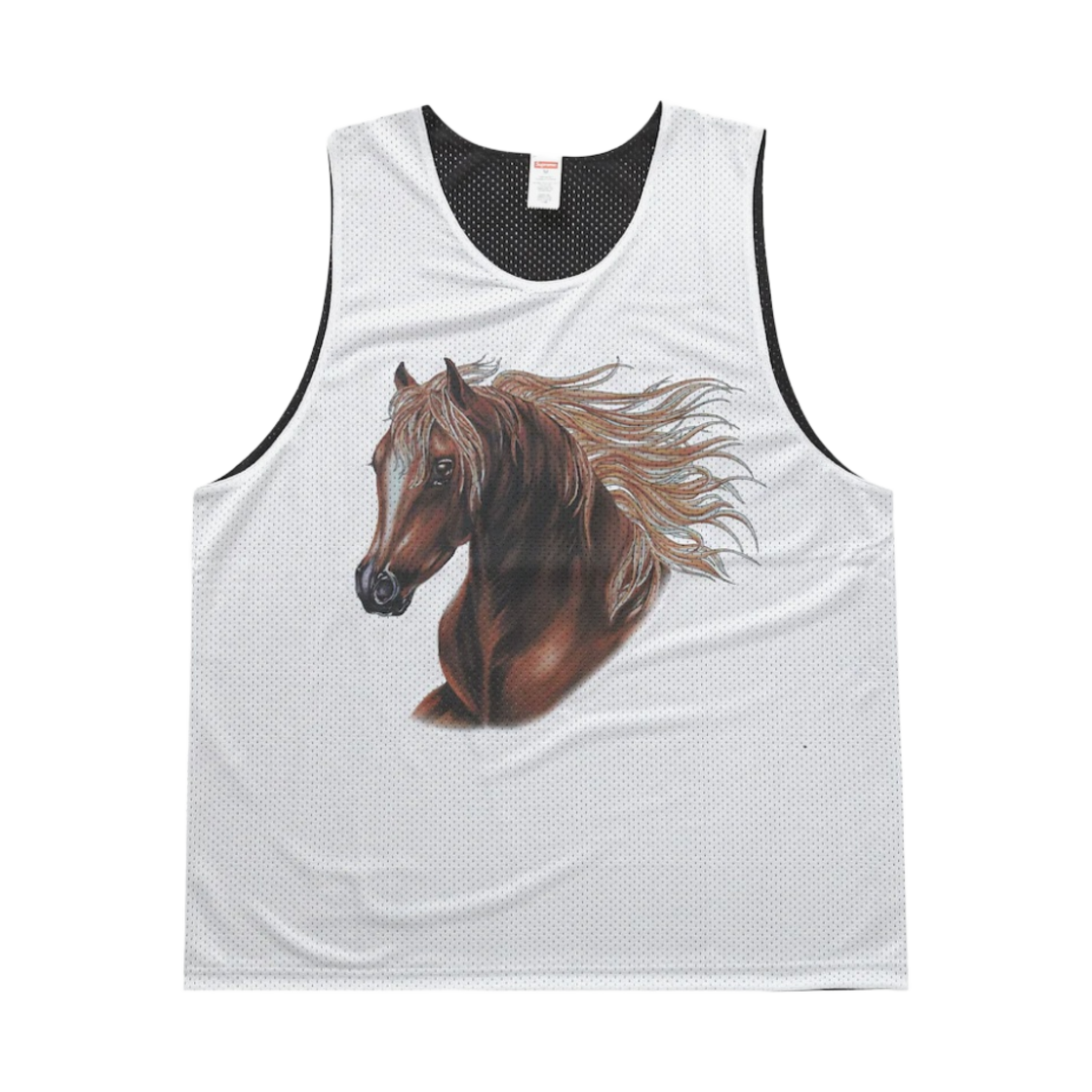 슈프림 머스탱 리버시블 베스킷볼 저지 화이트 - 23SS