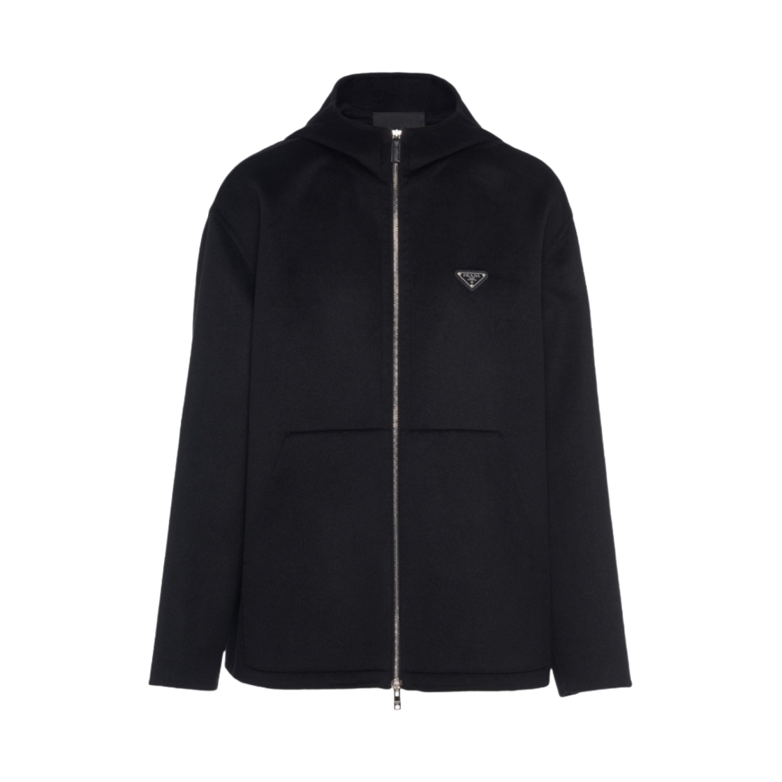 프라다 캐시미어 후드 블랙(Prada Cashmere Hoodie Black) - 1