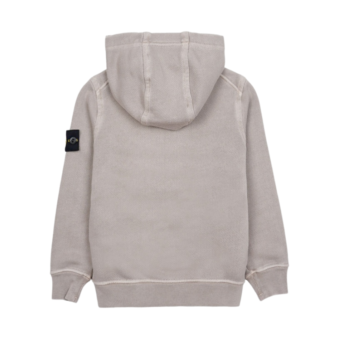 (키즈) 스톤 아일랜드 61241 와펜 로고 집업 후드 도브 그레이 - 23FW((Kids) Stone Island 61241 Wappen Logo Zip Up Hoodie Dove Grey - 23FW) - 2