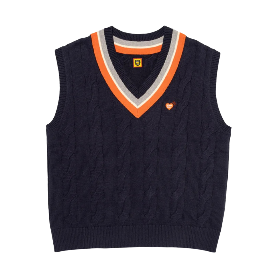 HM27CS040 Human Made Knit Vest Navy