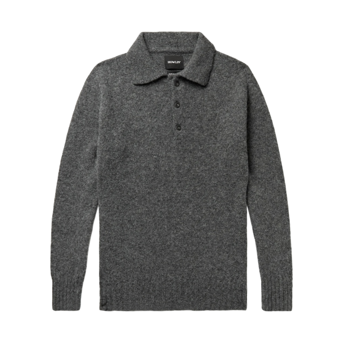 하울린 고스트 프레셔 폴로 탑 차콜(Howlin Ghost Pressure Polo Top Charcoal)