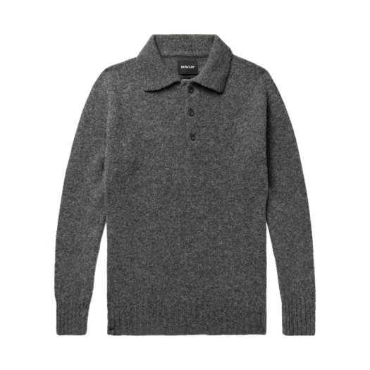 Howlin Ghost Pressure Polo Top Charcoal