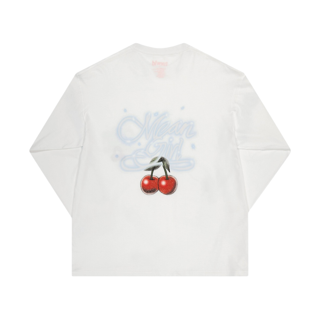 - Tuewid Mean Girl Long Sleeve T-Shirt White