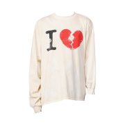 Magliano I Suffer Twisted T-Shirt Oyster White