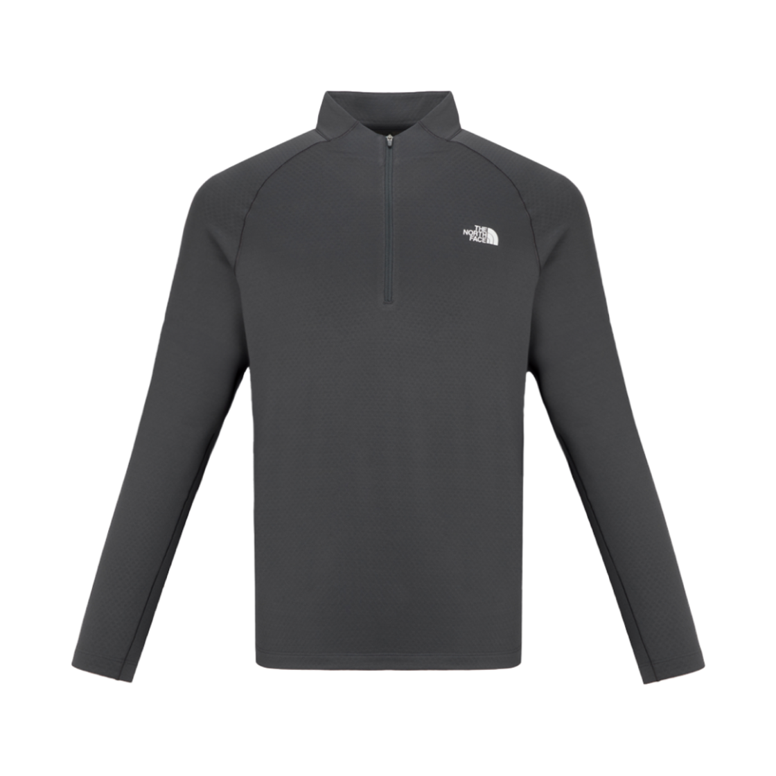 NT7LQ54B The North Face Summit Base L/S Zip T-Shirt Gray