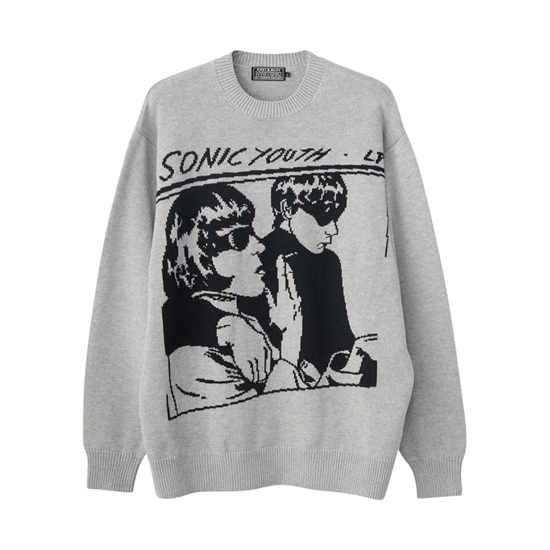 HYSTERIC GLAMOUR SONIC YOUTH セーター SONIC YOUTH × HYSTERIC GLAMOUR セーター L