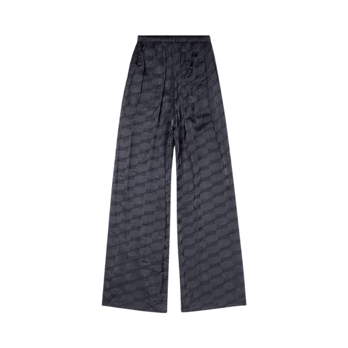 발렌시아가 BB 모노그램 자카드 파자마 쇼츠 블랙(Balenciaga BB Monogram Jacquard Pyjama Shorts Black) - 2