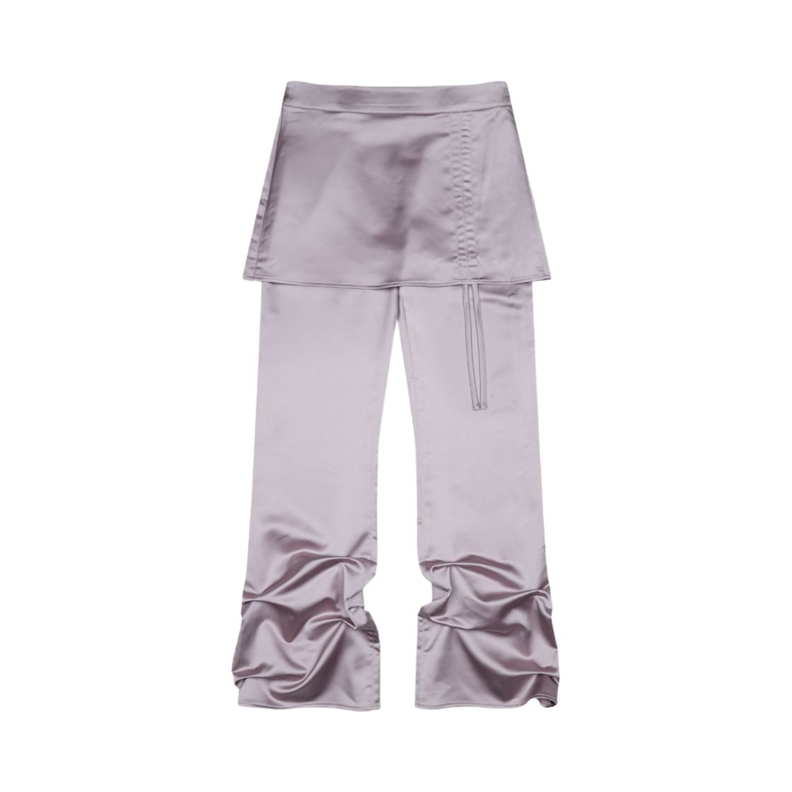 쓰리투에이티 새틴 셋업 스커트 팬츠 라벤더