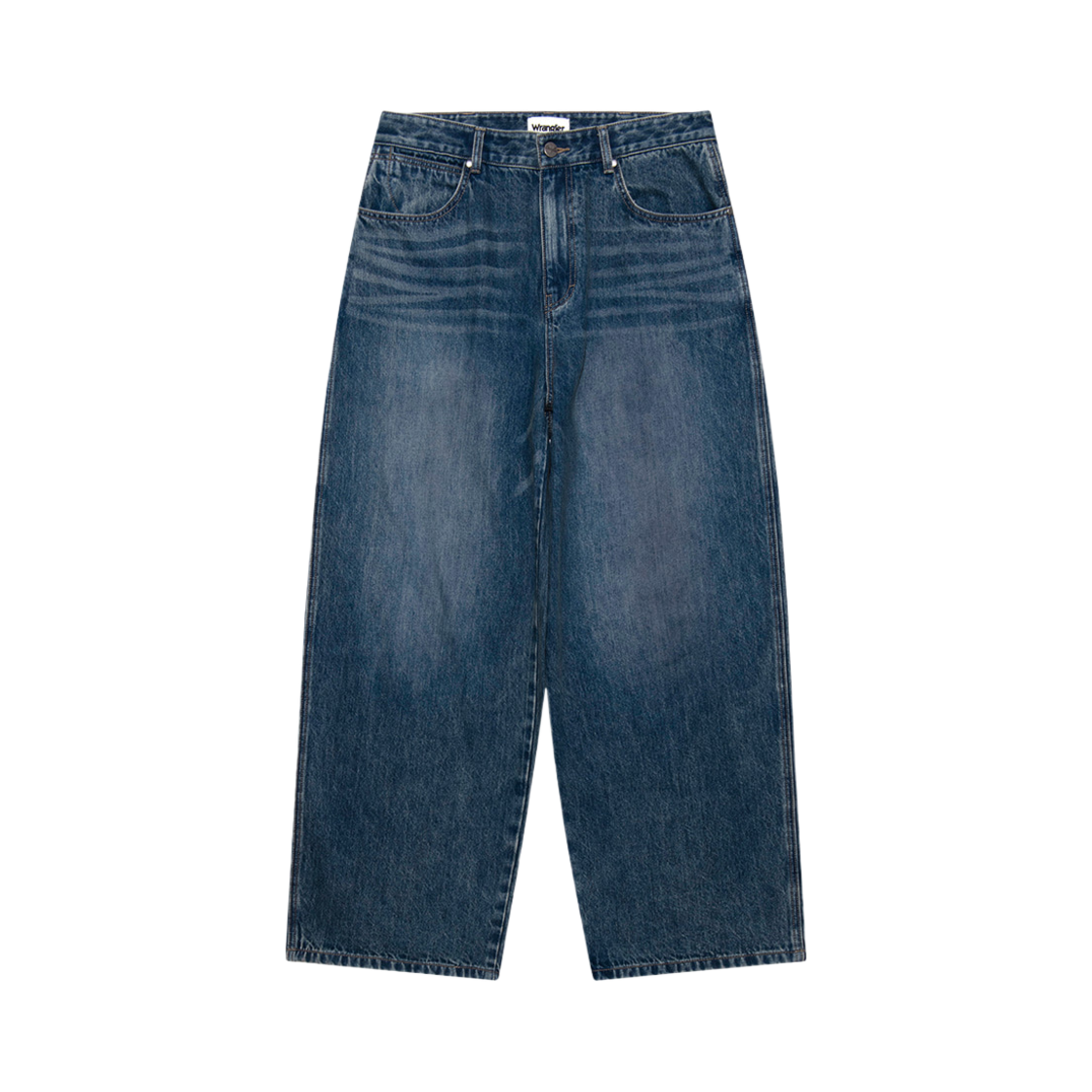 랭글러 와이드 레그 데님 팬츠 인디고 미디움(Wrangler Wide Leg Fit Denim Pants Indigo Medium)