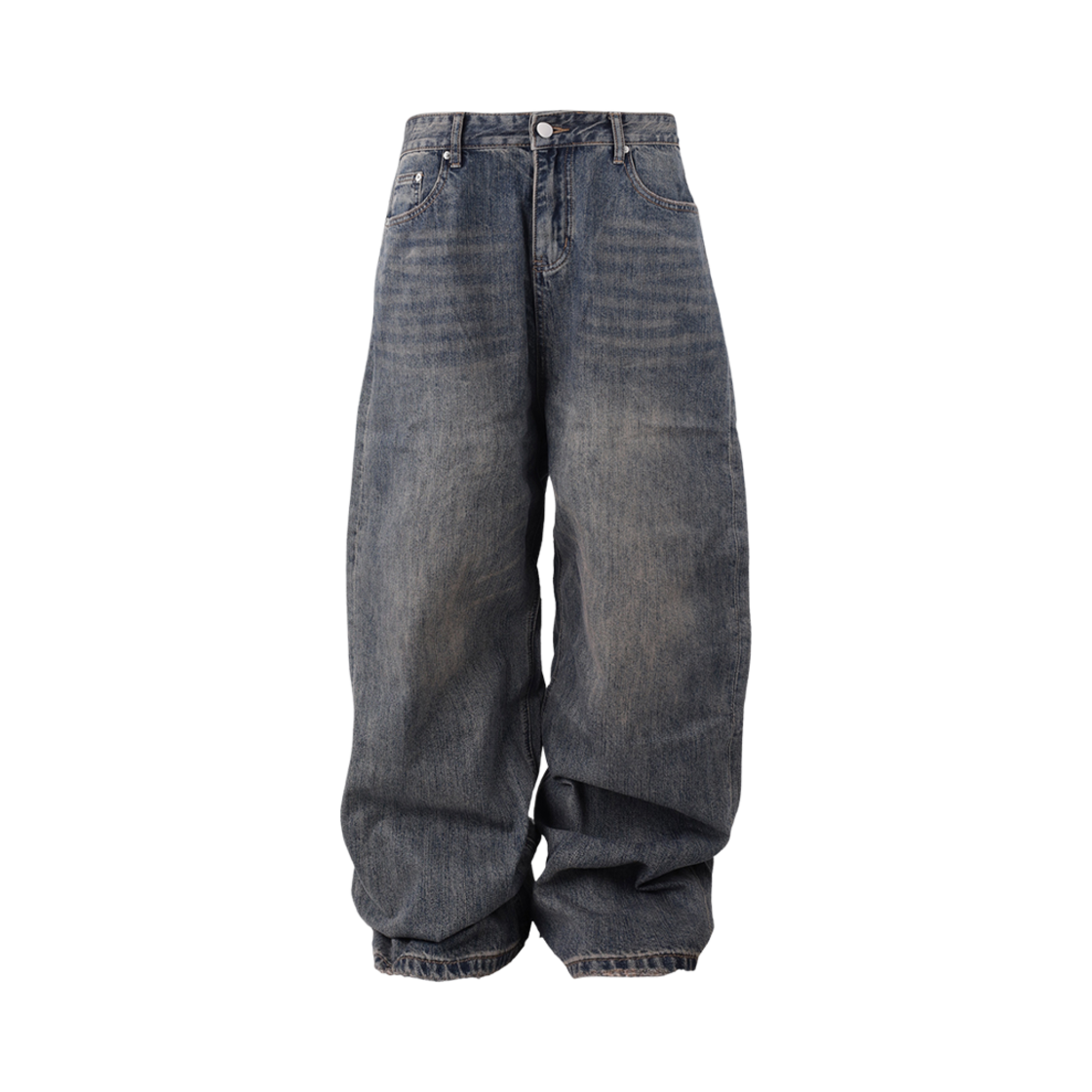 어웬드 와이드 진 블루(Awende Wide Jeans Blue)
