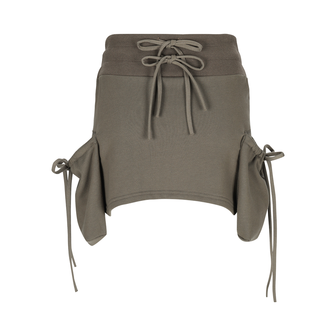 GL25SUBT02BE Gila Archive Star Patch Pocket Lip Skirt Beige