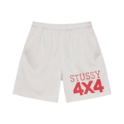 Stussy 4x4 Mesh Shorts Bone
