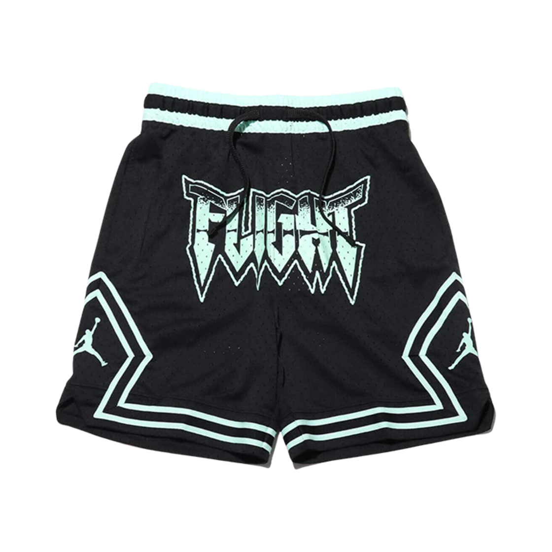 조던 드라이 핏 스포츠 다이아몬드 쇼츠 블랙 민트 폼 - 아시아(Jordan Dri-Fit Sport Diamond Shorts Black Mint Foam - Asia)