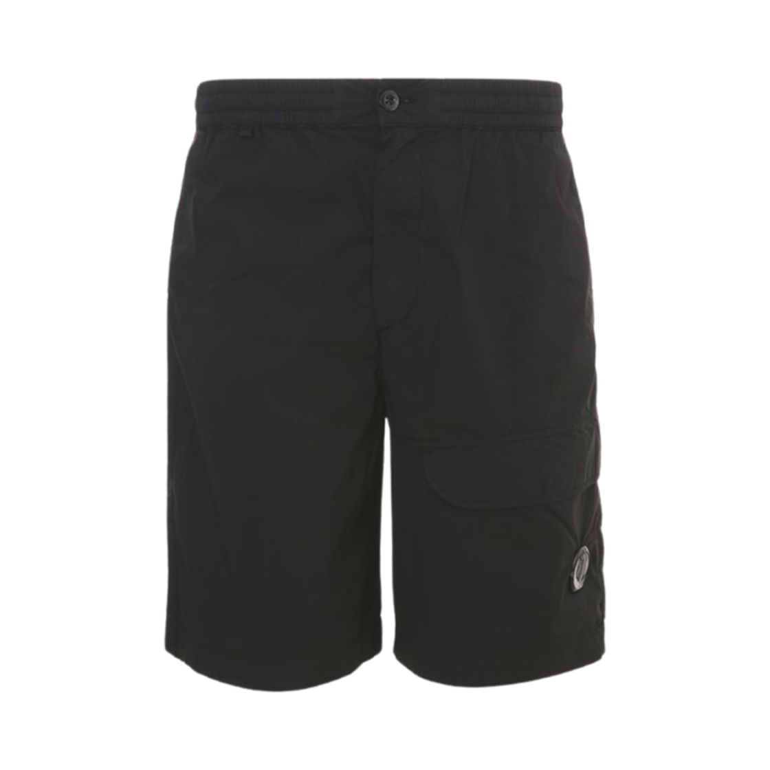 18CMBE172A006439G999 C.P. Company Lens Cargo Shorts Black - 25SS