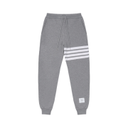 Thom Browne Classic Loopback Engineered 4-Bar Classic Sweatpants Light Grey