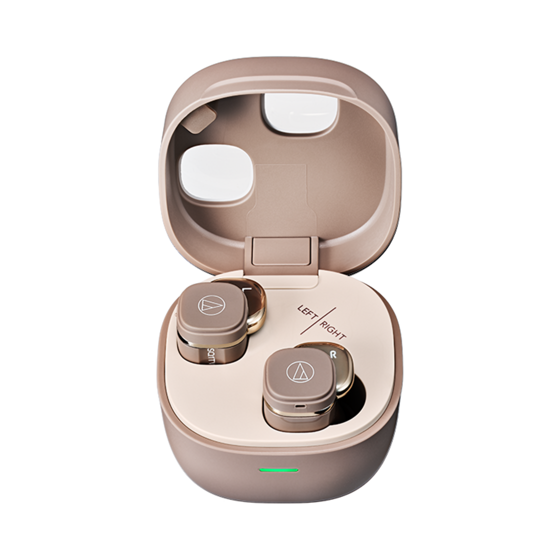 ATH-SQ1TW2 Cafe Latte Audio-Technica ATH-SQ1TW2 Wireless Earbuds Cafe Latte