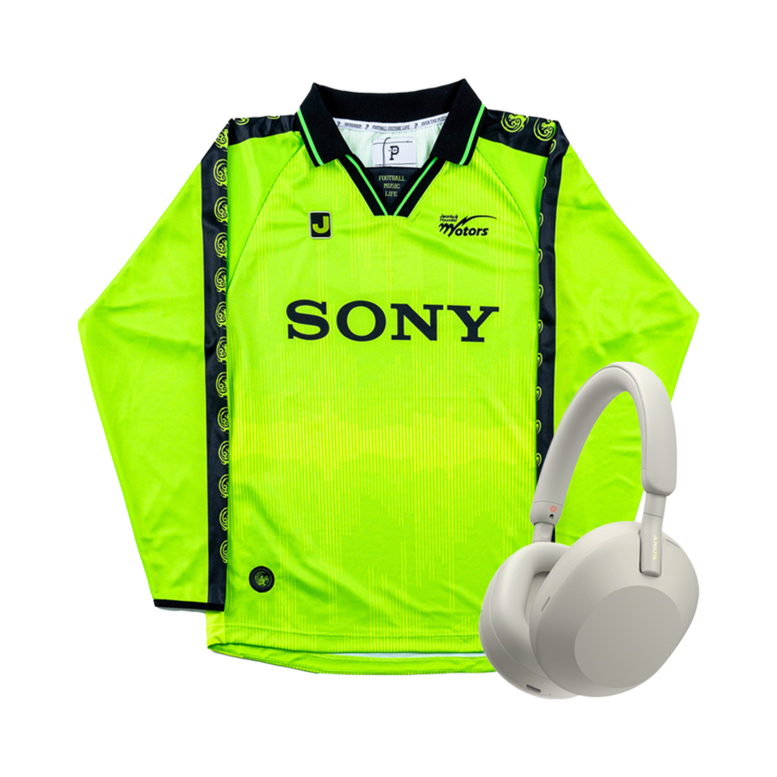 WH-1000XM5-SI + JBFC JERSEY Sony WH-1000XM5 Silver + P X SONY for JBFC JERSEY