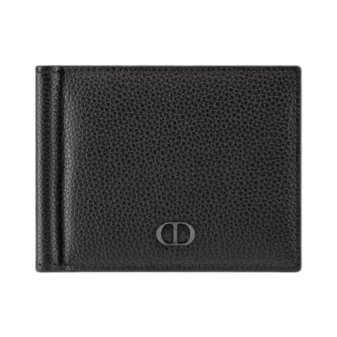 디올 지갑 다운 빌 클립 블랙 CD 아이콘 시그니쳐(Dior Wallet With Bill Clip Black CD Icon Signature) - 1