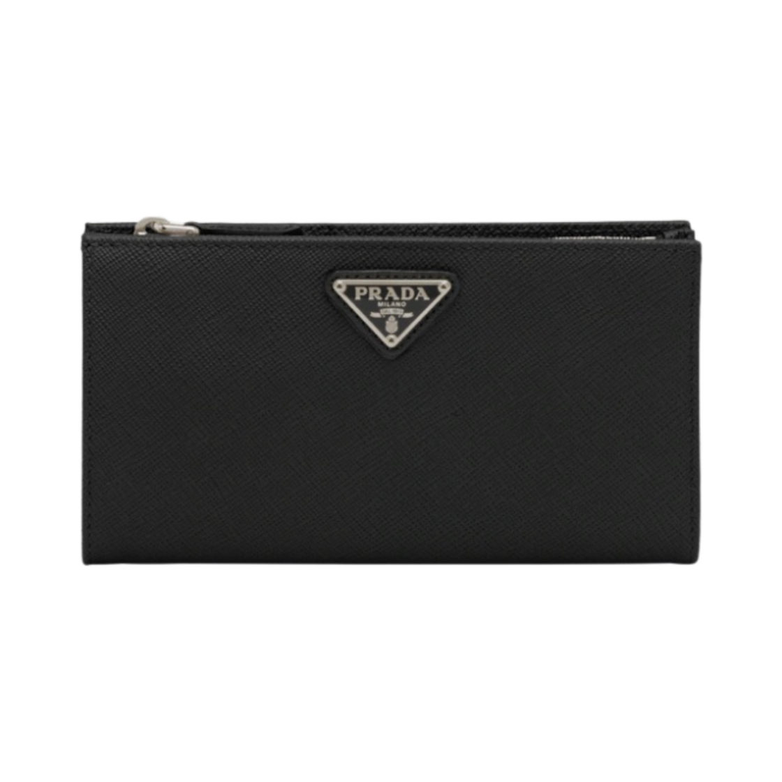 프라다 라지 사피아노 레더 월렛 블랙(Prada Large Saffiano Leather Wallet Black) - 1