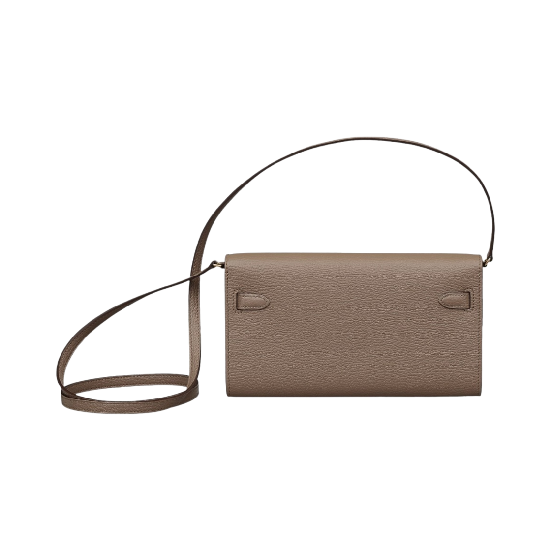 에르메스 캘리 클래식 장지갑 미조레 고트스킨 & 골드 하드웨어 에뚜쁘(Hermes Kelly Classic Wallet Mysore Goatskin & Gold Etoupe) - 3