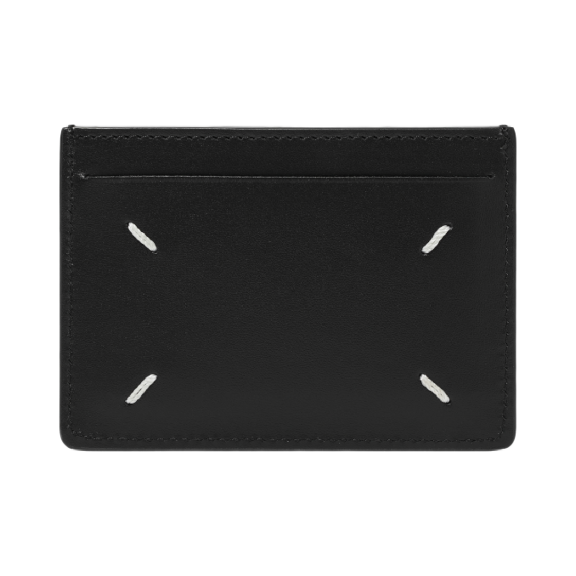 SA1VX0007P4745T8013 Maison Margiela Four Stitch Card Holder Black