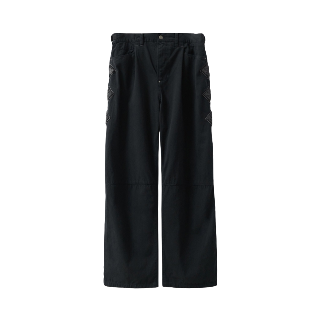 폴리테루 x 행크 고시마 팬츠 워시드 블랙 - 24SS(Polyteru x HANK Gosima Pants Washed Black - 24SS)