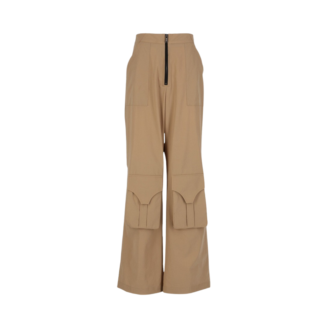 쿄 우먼 스커트 레이어드 유틸리티 트라우저 카멜