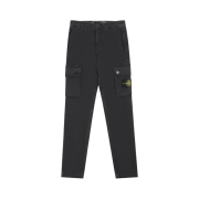 Stone Island 303L1 Compass Patch Cargo Pants Black - 22FW