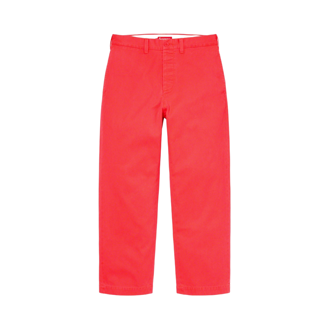 슈프림 치노 팬츠 네온 레드 - 23SS(Supreme Chino Pants Neon Red - 23SS) - 1