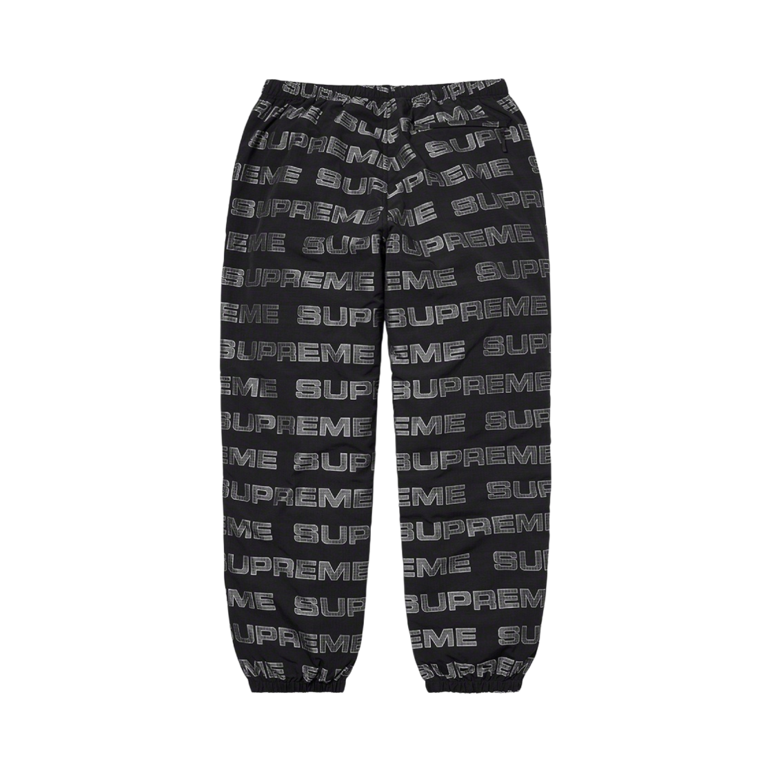 슈프림 로고 립스탑 트랙 팬츠 블랙 - 21FW(Supreme Logo Ripstop Track Pants Black - 21FW) - 2