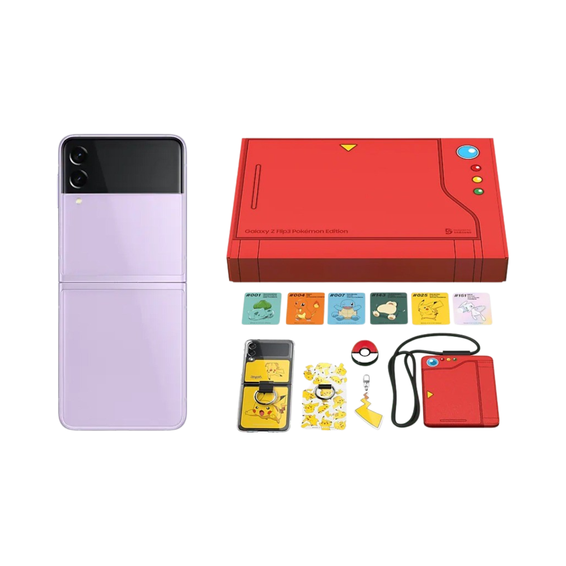 삼성 갤럭시 Z 플립3 포켓몬 에디션 라벤더 (국내 정식 발매 제품)