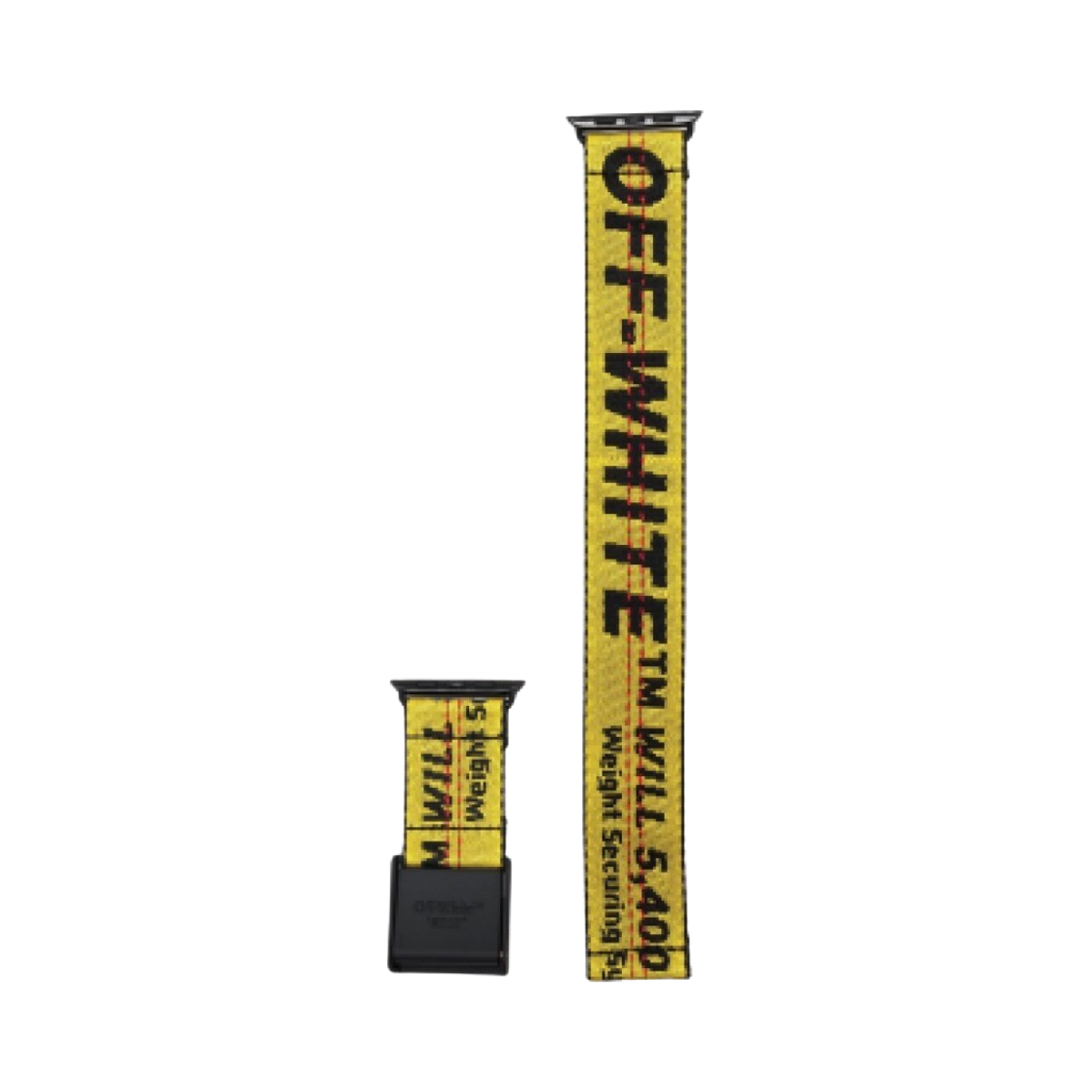 오프화이트 아이워치 인더스트리얼 벨트 밴드 42/44 옐로우 블랙(Off-White Iwatch Ind Belt Band 42/44 Yellow Black)