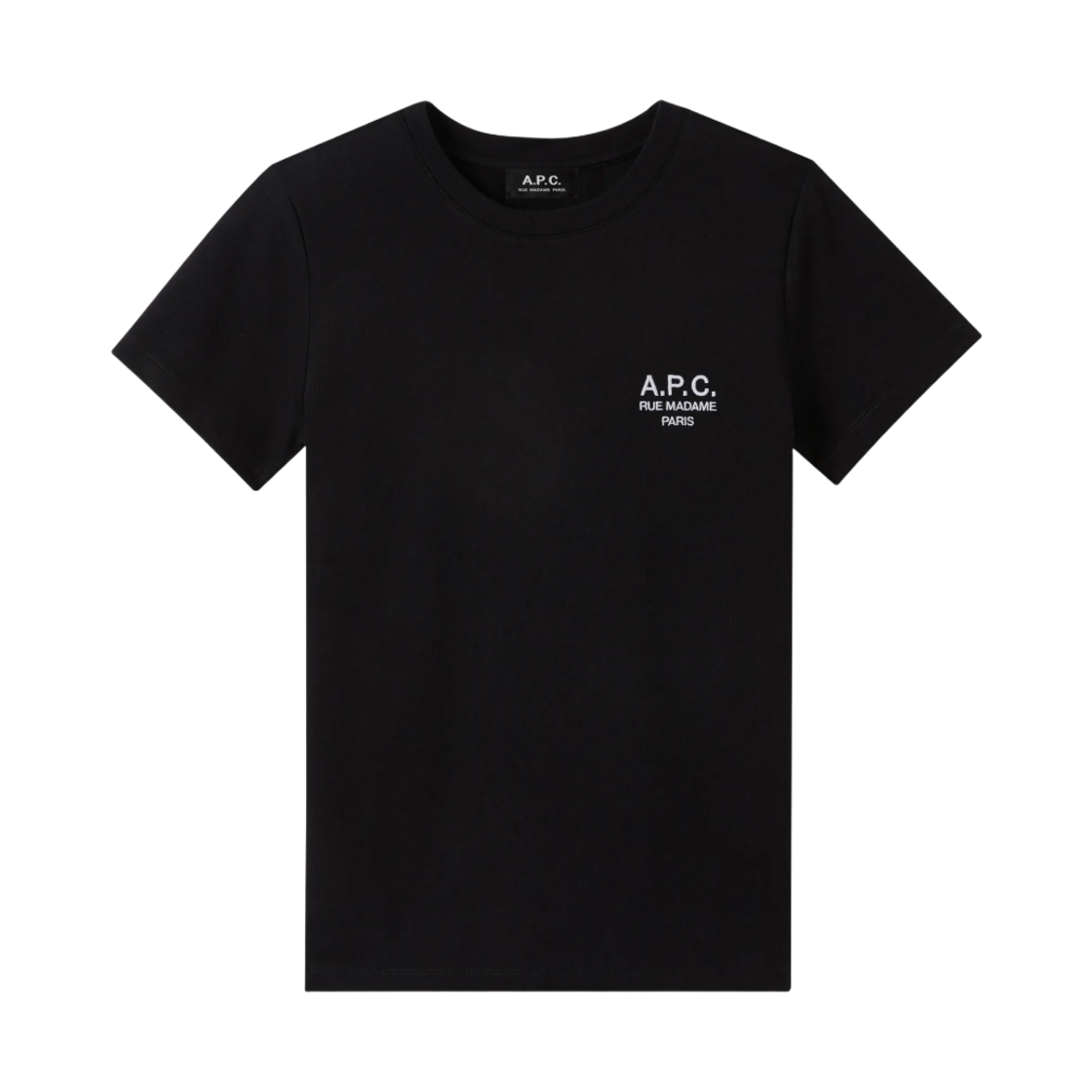 (W) 아페쎄 데니스 티셔츠 블랙((W) A.P.C. Denise T-Shirt Black)