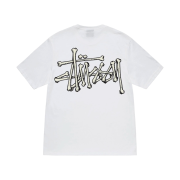 Stussy Bones Stock T-Shirt White
