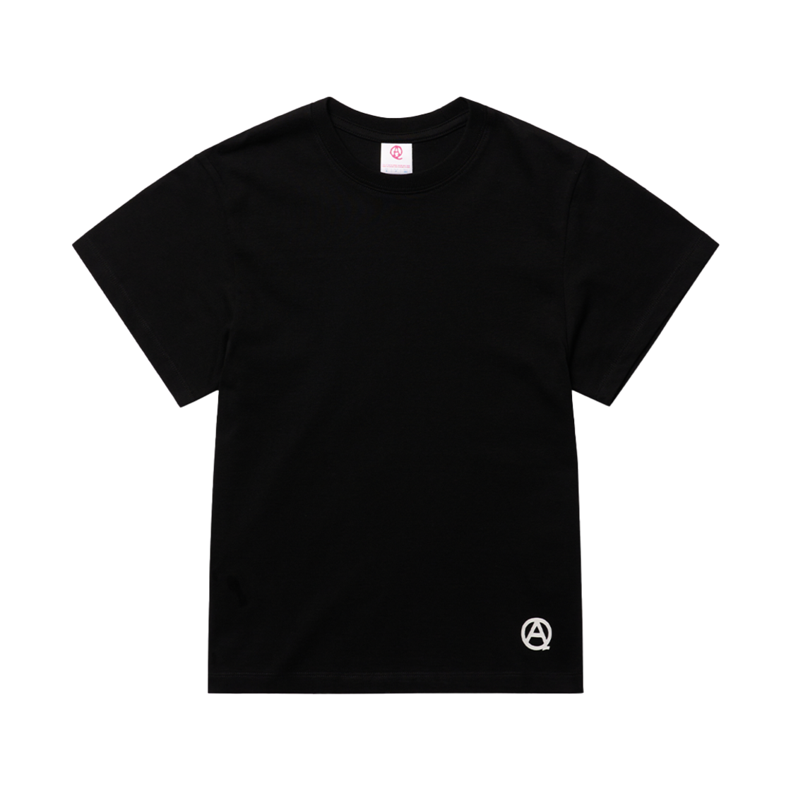 에이큐 여성 앱스트랙트 반팔 티셔츠 블랙(Aq Abstract T-Shirt W Black)