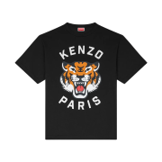 Kenzo Lucky Tiger Oversize T-Shirt Black - 24FW