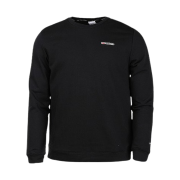 Nike Dri-Fit Track Club Fleece Long Sleeve Crewneck Running Sweatshirt Black Summit White - Asia