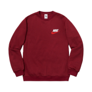 Supreme x Nike Crewneck Burgundy - 18FW