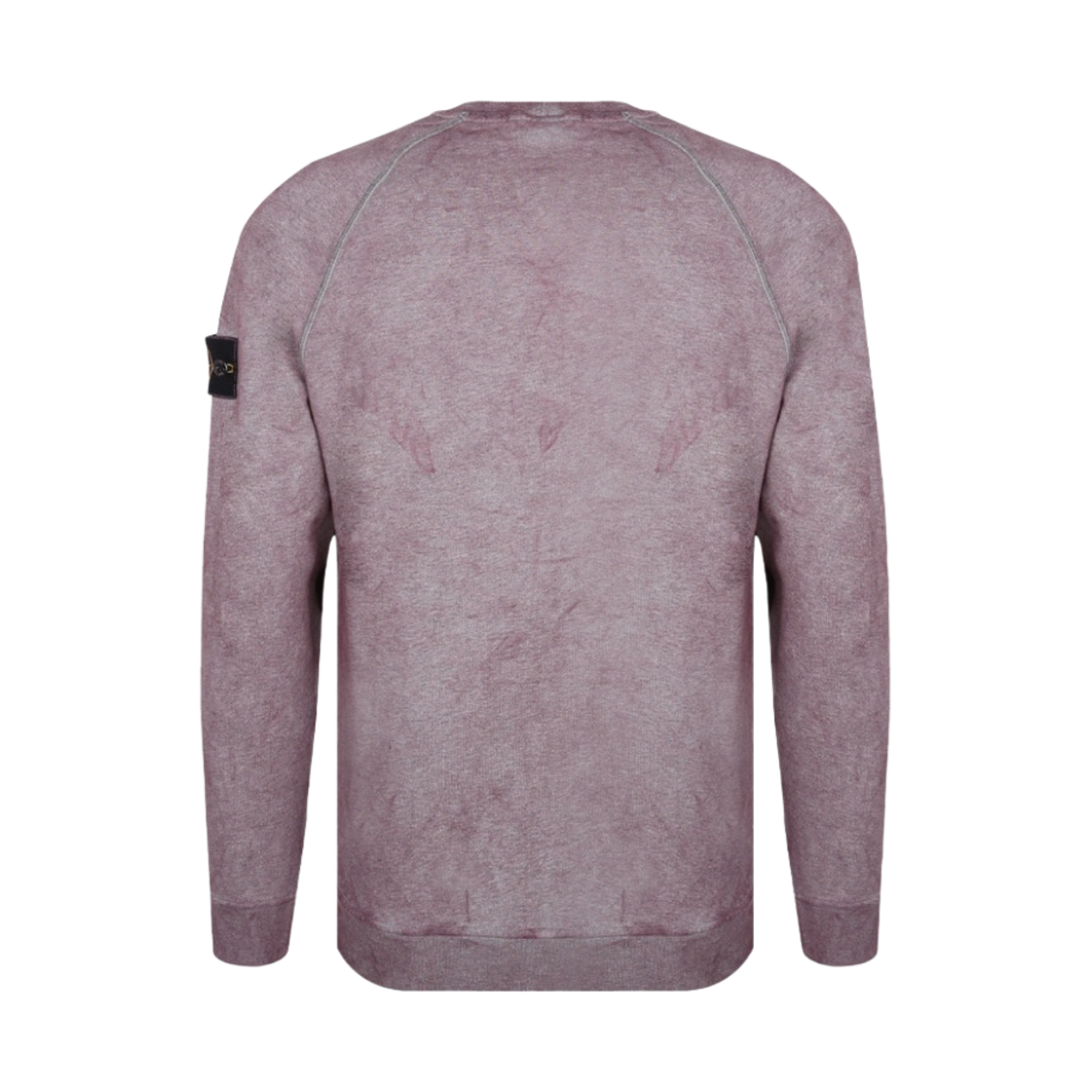 스톤 아일랜드 62290 더스트 컬러 트리트먼트 크루넥 스웨트셔츠 핑크 멜란지 - 21SS(Stone Island 62290 Dust Colour Treatment Crewneck Sweatshirt Pink Melange - 21SS) - 2