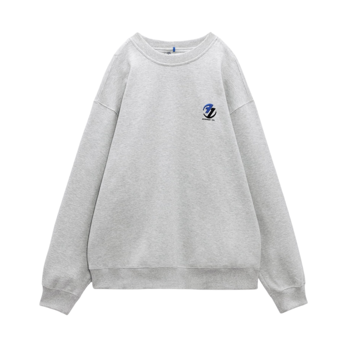 자라 x 아더에러 오버사이즈 스웨트셔츠 그레이(Zara x Ader Error Oversize Sweatshirt Grey)